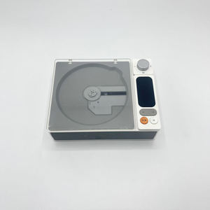 Gramophone rétro <span class=keywords><strong>Lecteur</strong></span> <span class=keywords><strong>CD</strong></span> <span class=keywords><strong>intégré</strong></span> Haut-parleur BT <span class=keywords><strong>Lecteur</strong></span> de musique <span class=keywords><strong>portable</strong></span> Bayinhe - Product Image 1