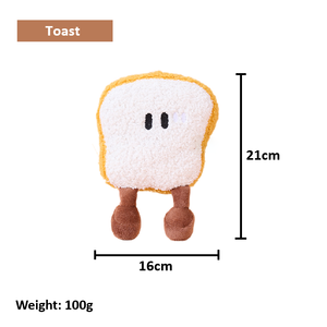 Jouet à mâcher durable pour chien, jouet interactif en peluche avec son pour petits chiots et chiens mignons, vente en gros - Product Image 5