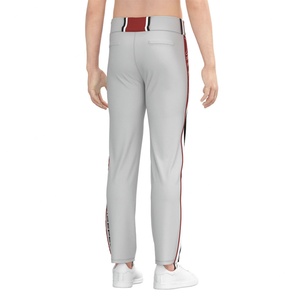 กางเกงเบสบอลระบายอากาศรุ่นใหม่ล่าสุด ไซส์พลัส กางเกงวอร์มพร้อมปุ่มติดทีมแบบซับลิเมชั่น ชุดยูนิฟอร์มเปล่า ดีไซน์ใหม่ ชุดยูนิฟอร์ม La - Product Image 6