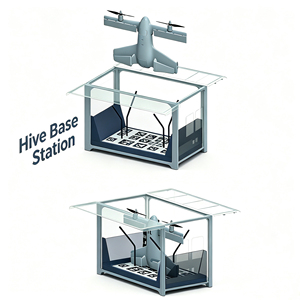 Plataforma VTOL de ala fija para drones FPV con IA, drones FPV VTOL 4K UHD de largo alcance, drones inteligentes con IA para topografía, mapeo, búsqueda y rescate. - Product Image 5