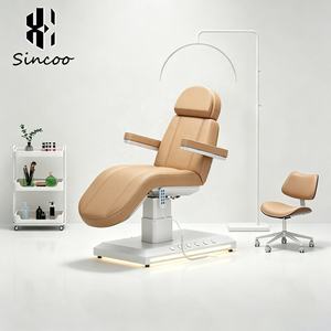 Luxury 3 Motor Reclinable PU Leather Cosmetic Facial Care Lash <b>Bed</b> Beauty Salon Use-Multi-functional Spa Beauty Massage <b>Bed</b> - Product Image 6