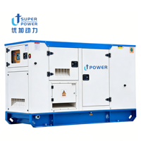 Générateur diesel silencieux à faible consommation 50/60Hz, type remorque, haute efficacité, 100kVA 200kVA 300kVA, prix usine, ATS