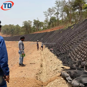 Nhà máy bán hàng trực tiếp tổ ong HDPE geocel cho đường sản xuất sỏi paver lưới cho subgrade ổn định tế bào Địa Lý - Product Image 5