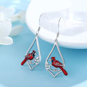 Boucles d'oreilles pendantes en forme de feuille d'arbre pour femmes, style ethnique vintage, bijoux tendance - Product Image 5
