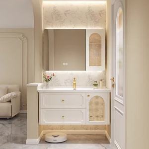 Modern smart <b>makeup</b> bathroom cabinet <b>LED</b> <b>makeup</b> <b>mirror</b> for daily dressing in the bathroom - Product Image 4
