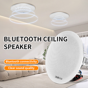 Leiting Vua RC-601 máy chủ + thứ cấp 6 inch 20W Trần loa không dây trong nhà Trần Loa nhúng Bluetooth loa - Product Image 4