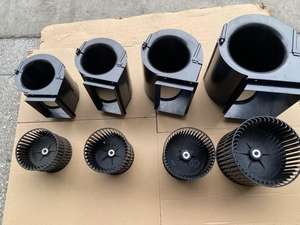 Impulsor centrífugo de plástico de doble entrada de diseño personalizado rueda de ventilador de aire de escape Turbo centrífugo personalizado - Product Image 2