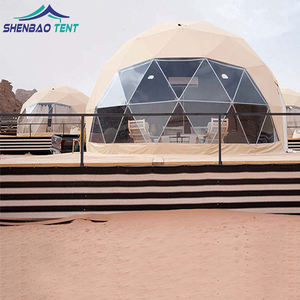 Tienda de campaña de lujo para exteriores, carpa de cúpula de pvc de lujo para hotel, restaurante y eventos al aire libre, sujeción con inodoro - Product Image 2