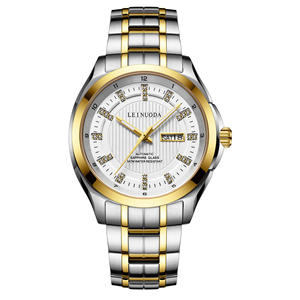 Montre mécanique automatique squelettée, montre pour homme élégante et décontractée avec bracelet en acier, étanche - Product Image 1