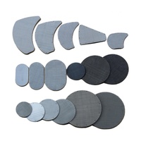 Filtre à mailles soudées par points multicouche de forme personnalisée non standard, filtre en acier inoxydable extrudé