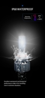 OEM 120W 22000LM lampadina a LED con CANBUS Super luminoso Chip CSP, 6500K ventola di raffreddamento Plug Play per H1 H4 H7 H11 9005 9006