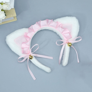 Diadema y accesorio de cola para niña Lolita's Comic Cat Ears - Product Image 6