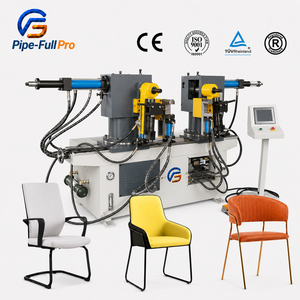 Symmetric Double Head Pipe <b>Bending</b> <b>Machine</b> for Symmetrical <b>Bending</b> of Steel Tubes Hydraulic Automatic Bender for Metal Chairs & - Product Image 1