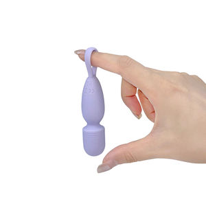 YLove <span class=keywords><strong>Mini</strong></span> Vibratore a Bacchetta da Donna, Simpatico Giocattolo in Silicone, 10 Modalità di Vibrazione, Vibratori per Donna Ricaricabili Tramite USB - Product Image 1