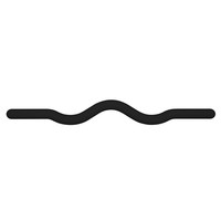 Barre d'haltères incurvée avec logo personnalisé, barre d'haltères ondulée pour la musculation à domicile, barre de squat, barre d'haltères en silicone souple pour la remise en forme, entraînement des femmes