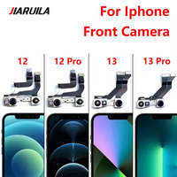 Caméra frontale flexible d'origine pour iPhone 15 14 Plus 13 12 Mini 11 Pro X XR XS Max 8 7 6 6S Plus Remplacement de la caméra frontale