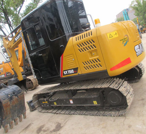 Mini Excavadora Sany 75, Excavadora de Cadenas de 7 Toneladas, Micro Excavadora, Tractor, Excavadora China Barata SANY SY75 en Venta - Product Image 5