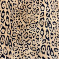 Tissu doux en fourrure synthétique 100 % polyester imprimé motif animal, fourrure de lapin en peluche pour couverture de bébé, vêtement, jouet, usage domestique