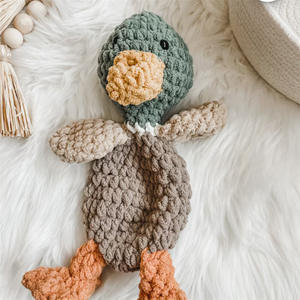 Barre de glace faite à la main au crochet caneton poupée nouvelle Station confort jouet ornements bébé jouets apaisants Amigurumi bébé couverture de sécurité - Product Image 2