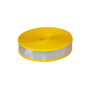 Profilé de finition en acier inoxydable courbé de 65 mm pour lettres en relief, couleur métallique - Product Image 1