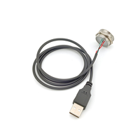 Modul Pemindai Barcode 1D/2D Antarmuka USB Berbahan Baja Tahan Karat GM861 dengan Lampu Pengisi Daya dan IC Kode QR Berkinerja Tinggi