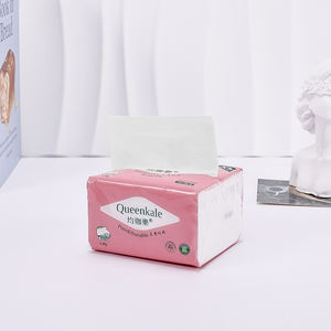 Pañuelos Faciales Absorbentes Suaves de 4 Capas Queenkale, Ecológicos, para el Hogar, Venta al por Mayor - Product Image 6