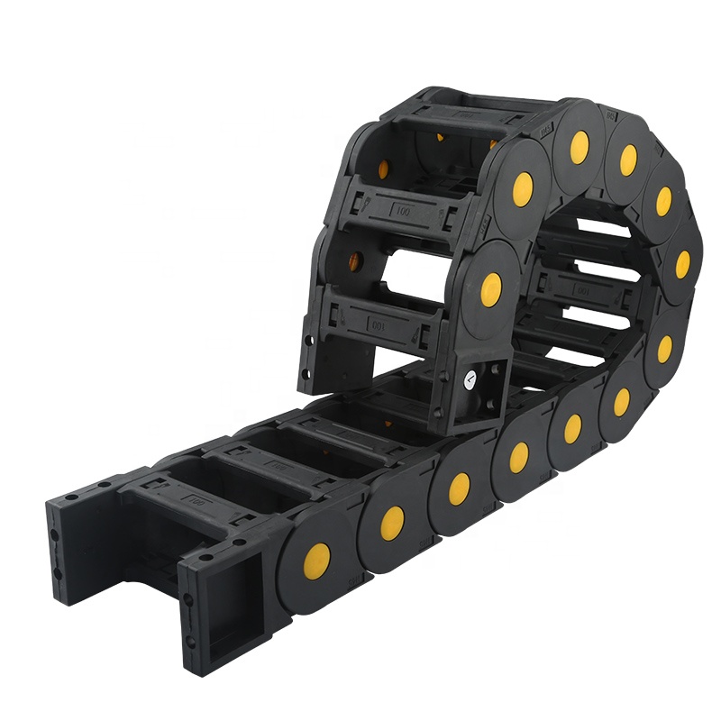 Hycnc нейлон канатного скребкового экскаватора мост series цепи толстый каблук износоустойчивая высокотемпературная мост резьбы цепи