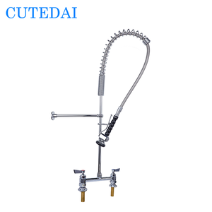 Промышленный латунный распылитель для кухни с двумя отверстиями - Product Image 1