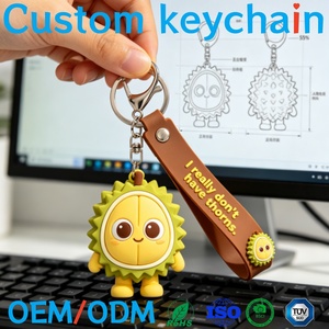 Llaveros Deportivos 3D Personalizados con Personajes de Anime, Souvenirs de Plástico PVC, Llavero Colgante de Goma, Venta al Por Mayor - Product Image 3