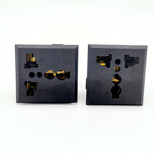 10A 250V AC 3 Pins Retractable Power AC Sockets Electrical AC Power Socket <b>With</b> <b>Switch</b> Hole - Product Image 2