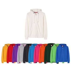 Cotton Fleece Fabric Men's Zipper-<b>Up</b> Embroidered Eco-Friendly Winter Digital Printing Casual Outdoor Fashion Wear - Product Image 3
