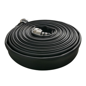 <span class=keywords><strong>Tuyau</strong></span> d'incendie Ca-Fire en PVC/NBR double couche coloré de 2,5 pouces avec raccord d'incendie 0,8-2,5 MPa - Product Image 2