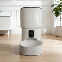 Comedero Inteligente WiFi para Mascotas, Dispensador Automático de Comida para Perros y Gatos con Control Preciso de Porciones, Doble Fuente de Alimentación y Cámara HD 2026