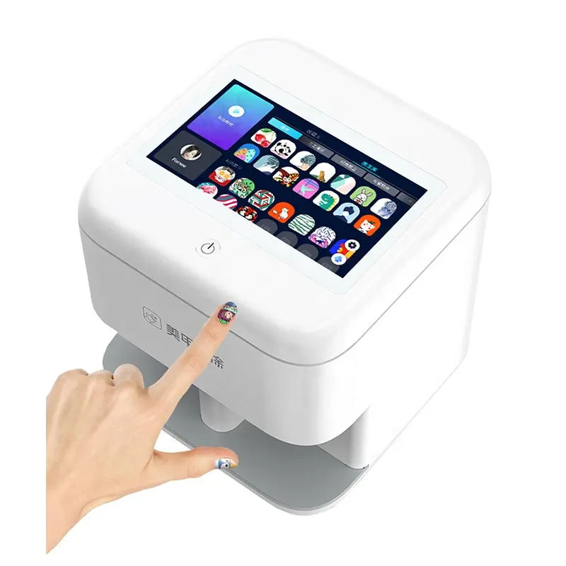 Touchscreen Nagel druckmaschine Digitaler intelligenter Nail Art Drucker mit Maniküre Salon Nail Art Equipment