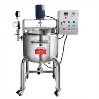 Machine de fabrication de savon liquide, de shampoing et de détergent, avec réservoir de mélange liquide personnalisé de 50, 100, 300, 500 litres