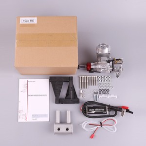 Motor RCGF de 10cc con escape trasero para modelo de avión RC, kit metálico sin ensamblar, para uso en exteriores. - Product Image 3