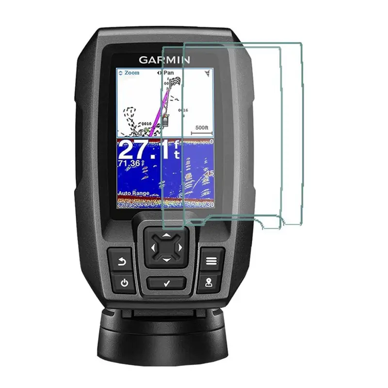new PET Clear Screen Protector Cover Protective Film Guard For Garmin Striker Vivid 4 CV Plus 4 Fishfinder Handheld GPS Tracker