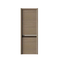 Porte intérieure moderne en bois mélaminé pour chambre, hôtel, villa et hôpital - Couleur et taille personnalisées - Garantie de 3 ans