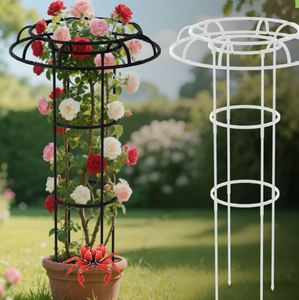 Treillis de jardin extérieur moderne Nouveau design <span class=keywords><strong>Support</strong></span> d'escalade en fibre de verre enduit pour roses, tomates et légumes - Product Image 3