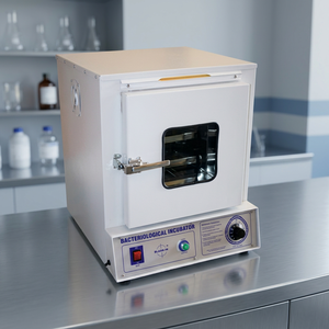 Incubateur bactériologique à structure métallique, contrôle thermostatique, équipement de laboratoire éducatif - Product Image 3