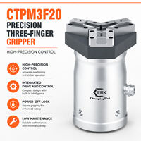 Mano Robótica Programable de Tres Dedos CTPM3F20 para Carga, Descarga y Manipulación de Materiales en Máquinas Automatizadas