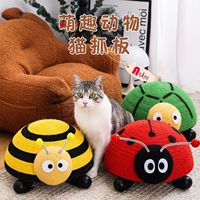 Griffoir pour chat en sisal en gros, jouet interactif durable pour l'exercice et le nettoyage des griffes pour chats d'intérieur