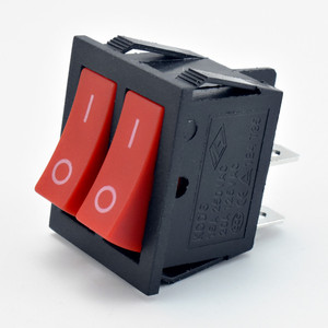 KCD6-CUL 4 pin dpdt nút kép Rocker chuyển đổi với ETL CQC TUV CE CB chứng thực - Product Image 5