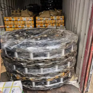 Детали ходовой части экскаватора TALUADA EC290 <span class=keywords><strong>EX300</strong></span>-<span class=keywords><strong>5</strong></span> <span class=keywords><strong>EX300</strong></span>-6 Hyundai R305-7 <span class=keywords><strong>Hitachi</strong></span> ZAX330 ZAX350 47L гусеничная цепь - Product Image 6