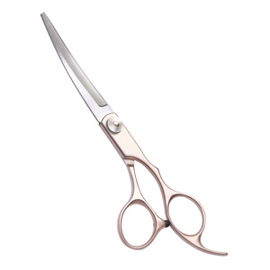 Pet Grooming Scissors Set Stainless Steel Curved Shears For Dog Hair Trimming Teddy Bear Grooming Kit With Case And Cloth - Product Image 2