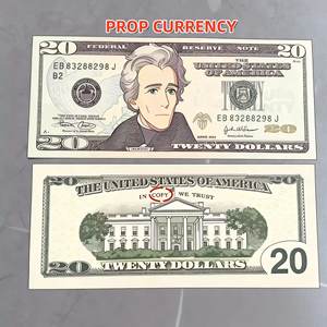 Billets de banque en papier personnalisés à impression offset, simili-icônes, <span class=keywords><strong>dollars</strong></span> américains, billets de banque fantaisie, billets de banque de film - Product Image 5