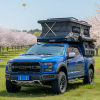 Camper motorhome RV pliable léger de style moderne pour camion 4x4 tout-terrain avec carrosserie en aluminium étanche pour les aventures en overland