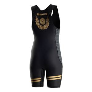 Ropa Deportiva de Lucha Libre al por Mayor, Conjuntos de Entrenamiento con Logotipo para Hombre, Traje de Levantamiento de Pesas Personalizado para Hombre y Mujer - Product Image 2