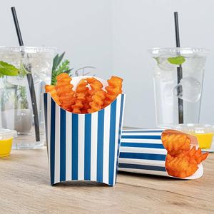 Envase de Papel Desechable para Comida Rápida al por Mayor, Caja para Llevar Alitas de Pollo, Papas Fritas, Hamburguesas, Caja Personalizada para Papas Fritas - Product Image 5