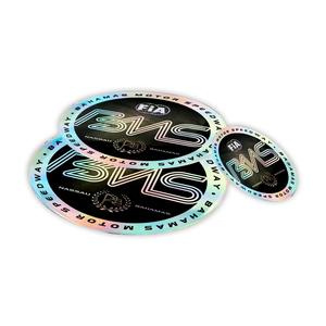 Pegatinas holográficas con efectos de arcoíris personalizados Pegatinas holográficas a prueba de Uv troqueladas personalizadas - Product Image 2